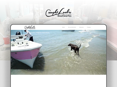 CAUGHT LOOKIN BOATWORKS boats caughtlookin ecommerce marines mean meanstack vizzweb vizzwebsolutions web design webappdevelopment