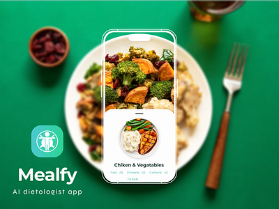 AI dietologist healthcare mobile app ai diet food food app gui design healthcare mobile app ui user experience design user interface design ux uxui design wireframing