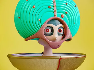 NFT 3d art artwork branding collectible design graphic design illustration interior nft sculpture ui visualization