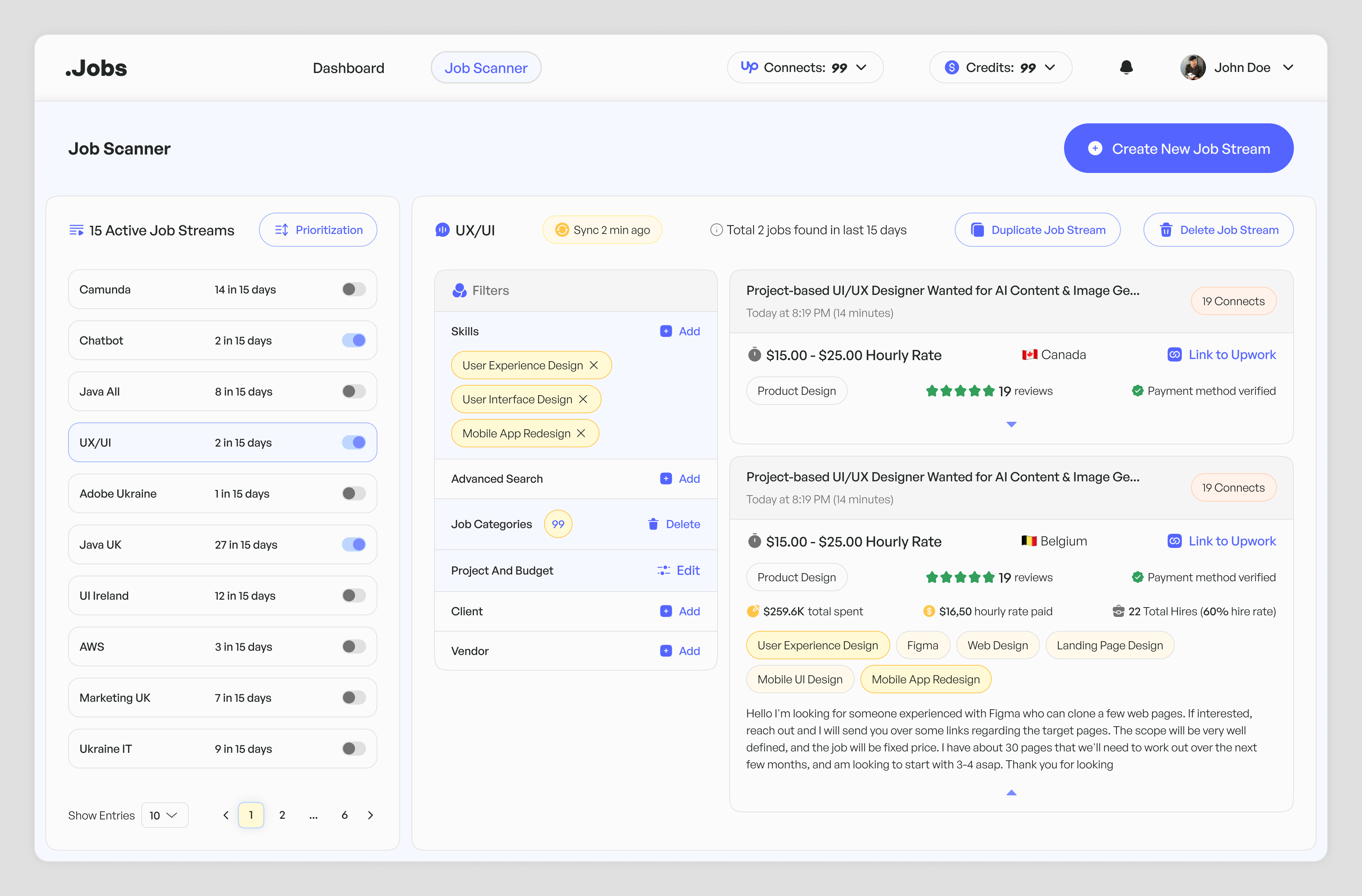 Example of Perfect Design Of Crm System / Dashboard
