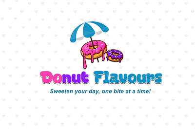 Colorful Logo branding colorful bakery logo design colorful logo creative bakery branding creative donut shapes logo delicious flavors logo donut logo food logo fun donut logo design inviting food brand logo ocean blue logo design pink and purple logo playful branding for bakery playful food logo design playful logo sweet escape logo design umbrella donut logo vibrant donut shop logo whimsical dessert logo