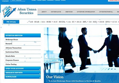 Adam Usman Securities 3d animation branding graphic design logo motion graphics ui webdesign webdevelopment