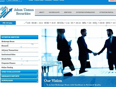 Adam Usman Securities 3d animation branding graphic design logo motion graphics ui webdesign webdevelopment