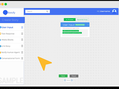 Botsify admin panel automation business tech chatbot conversational ui ecommerce tools efficient workflow inventory management product addition product management software demo tech solutions ui interaction user interface web admin