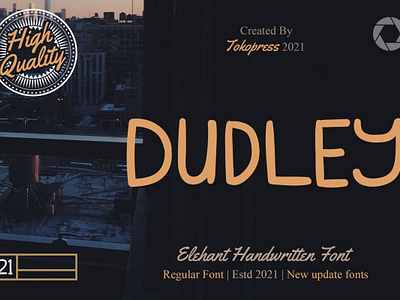 DUDLEY – Classy Handwriting Font branding classy elegance fashion graphic design handwriting font