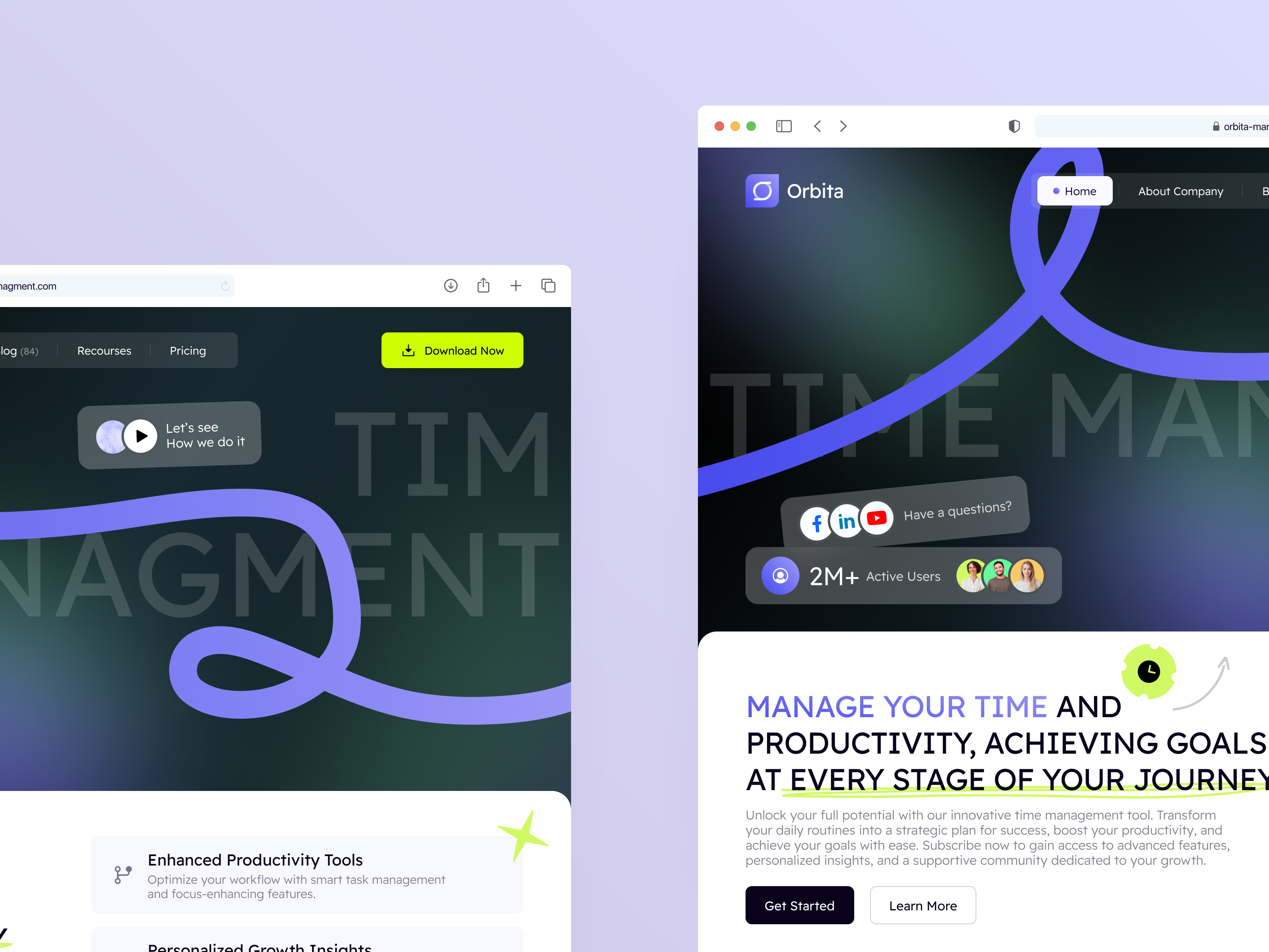 Example of Marketing Website Design + Development