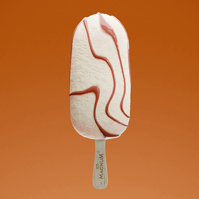 🍫🍦 Magnum 3D: Chocolate, Vanilla & Hazelnut ✨ 3d chocolat cream fudgees graphic design ice icecream magnum motion graphics orange rotate vanilla wood