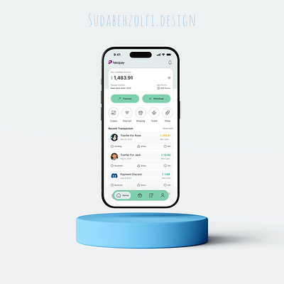 Wallet Design 💫 ui uidesign uxdesign