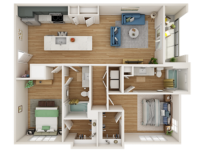 3D Floor Plan Residential Apartment 2d floor plan 3d 3d floor plan animation apartment architecture branding design digital marketing graphic design illustration interior design marketing marketing manager motion graphics real estate rental apartment social media usa homes usa real estate