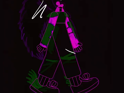 You better walk 2d animation cell animation character frame by frame illustration scribbles stopframe walk walkcycle