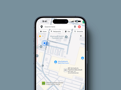 DailyUI 029 Map Design dailyui dailyui 029 design ios map mobile ui