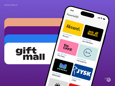 Giftmall - Marketplace for gift certificates android design flutter ios marketplace mobile