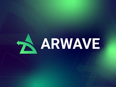 Arwave - Logo Design Concept a logo arrow blockchain branding creative crypto currency decentralized defi forex hola lab logo logo design modern nfts symbol technology token trading web3