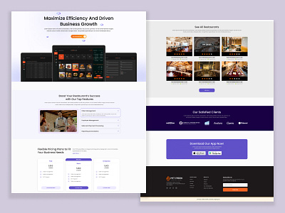 Restaurant POS branding design graphic design hero section landing page pos restaurent restaurent restaurent design restaurent pos restaurent pos design restaurent pos website restaurent website ui uiux uiux design uiux website ux website website design