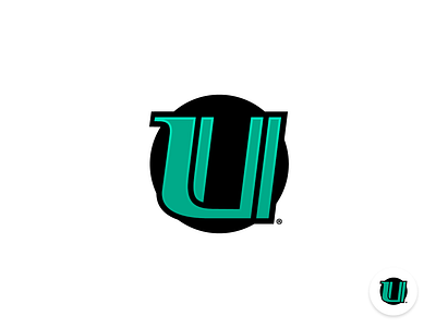 u black brand design branding graphic design green identity lime logo logo design type typography