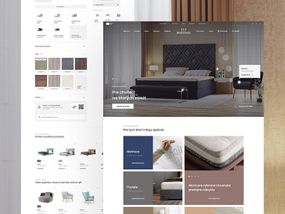 Materasso CZ bed clean ecommerce eshop fashion online shopping shopping sleep ui ux web webdesign website