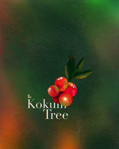 Kokum tree Logo design branding identity logo design logos plants procreate tree