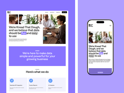 Knead That Dough Website brand identity branding design graphic design identity design interaction design interface logo marketing mobile website responsive design ui user experience ux ux design visual identity web design web marketing website website page