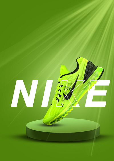 NIKE Shoe Product Manipulation design edit editing graphic design vector