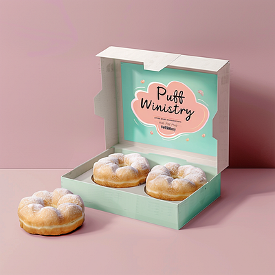 Delight in Every Bite! 🍩 branding design graphic design illustration packaging ui uiux