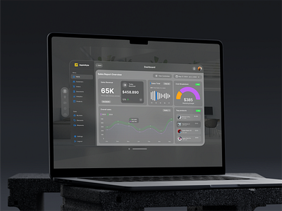 Dashboard for Apple Vision Pro analytic dashboard apple vision pro branding dashboard design online store ui uiux design user user interface ux