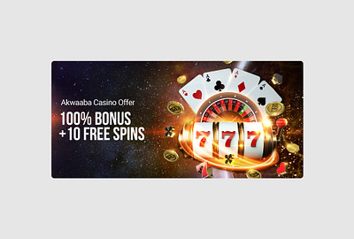 Casino Bonus Offer graphic design