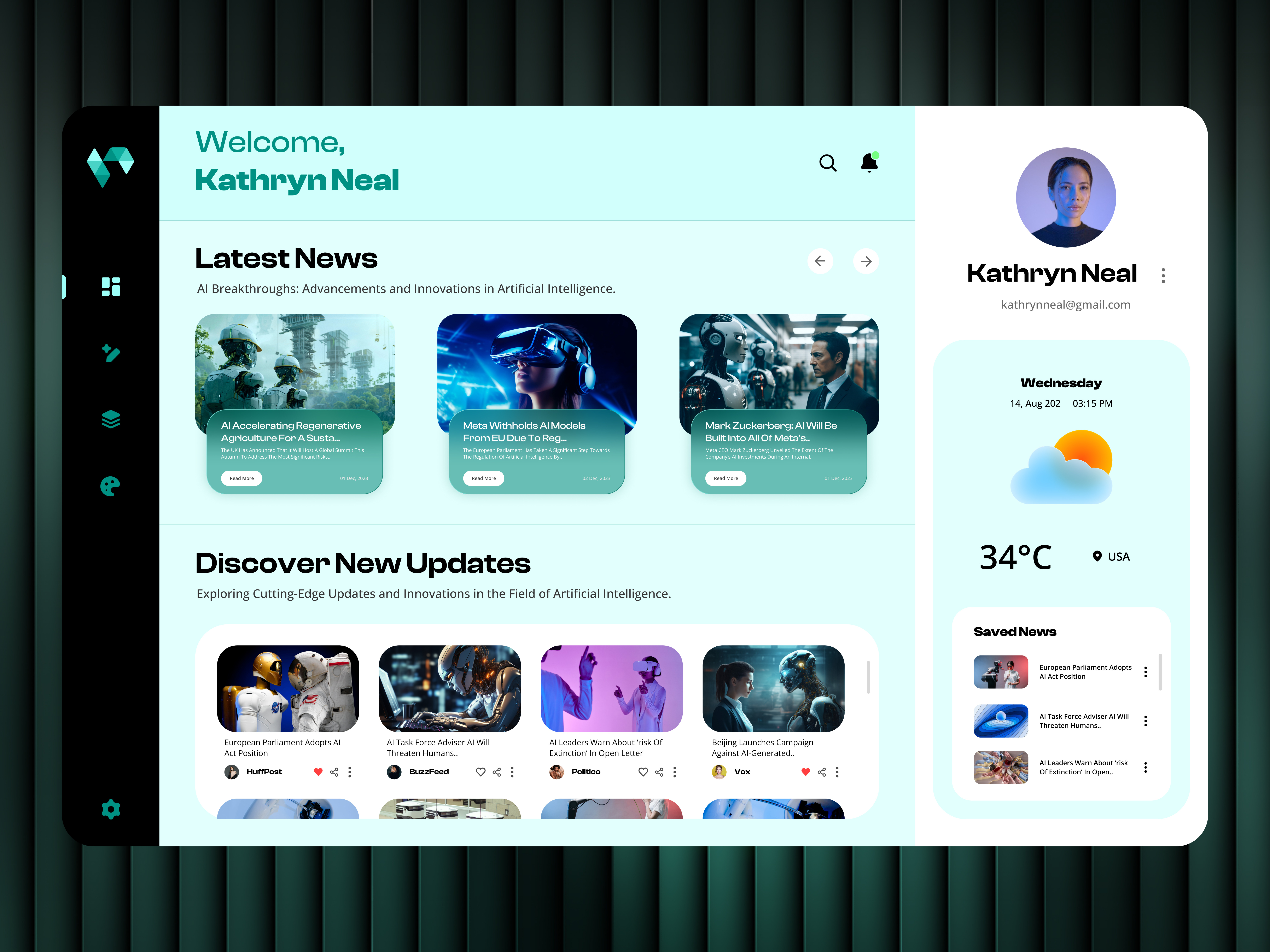 AI Dashboard UI admin panel ai ai dashboard app application arm dashboard design news product product design saas site ui web web design widget