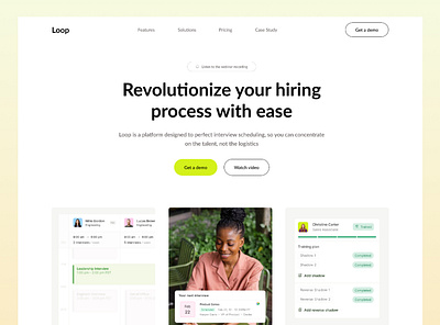 HR Management Landing Page hr management hr management saas hr website landing page landing page saas responsive design saas saas landing page saas website ui design user interface visual design