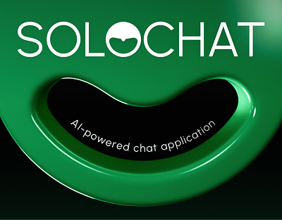 SoloChat 3d ai ai chat ai product animation chat graphic design idea motion graphics product solochat top idea ui ux web