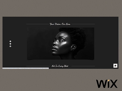 BLACK AND WHITE PHOTOGRAPHER WEBSITE TEMPLATE branding design graphic design landing page photographer photographer portfolio photographer website photography template portfolio ui ux web design webdesign wedding photographer wix template wix website