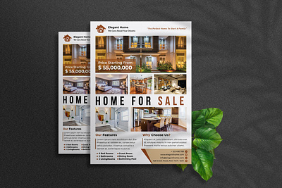 Modern Creative Real Estate Flyer Design estate flyer design home design home rent home sale house real estate real estate flyer design