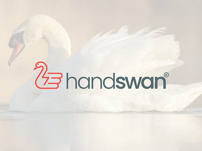 Handswan abstract adobe illustrator ai brand identity branding business logo design flat graphic design handswan illustration logo logo design logo maker minimalist modern logo monogram ps swan logo vector