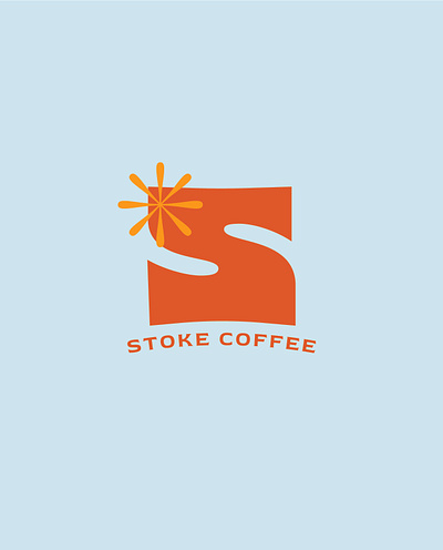 Stoke Coffee brand design branding graphic design illustration logo typography