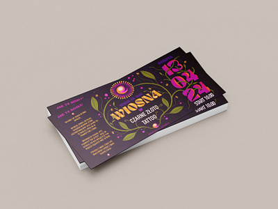 Event Promotion "Tattoo Walk-In Day | Spring Edition" design event illustration poster procreate ticket