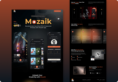 Mozaik - Website Design - Creasions web design website development