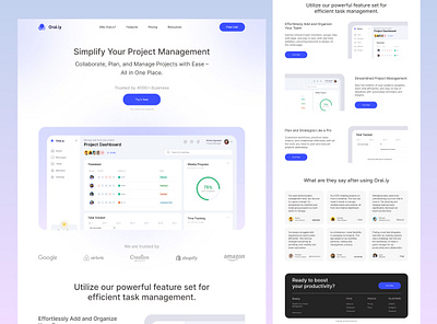 Social Media Management SaaS Landing Page landing page responsive design saas landing page saas website social media management social media management website social media saas ui design user interface visual design