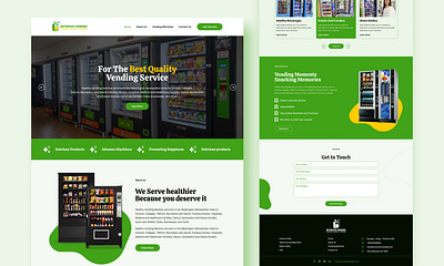 Nutrious Vending - healthy vending service website dailyui dailyuichallange dashboard dashboarduiux design figma figma design figma website figmawebsitedesign landing page landingpage ui uidesign uiux uiuxdesign uiuxdesigner ux web ui website design figma websiteuiux