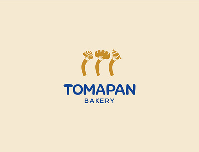 Tomapan bakery 2d illustration artisan bakery bakery branding bakery logo branding digital illustration logo logo animation logo design pattern design vector illustration