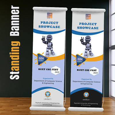 Standing Banner banner contest graphic design program standing banner