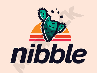 Nibble Logo Design branding design freelance graphic design logo vector