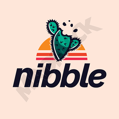 Nibble Logo Design branding design freelance graphic design logo vector