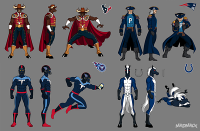 X-Men '97 Jaguars Schedule Release Character Designs anatomy character design illustration vector