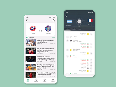 Live Scores App UI app app design application design figma leaderboard livescore app livestream mobile app mobile ui product product design scorecard ui ui design uiux user experience user interface ux ux design