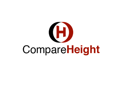 Compare Height branding graphic design logo