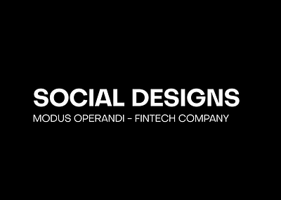 SOCIAL DESIGN WORKS at MO branding graphic design