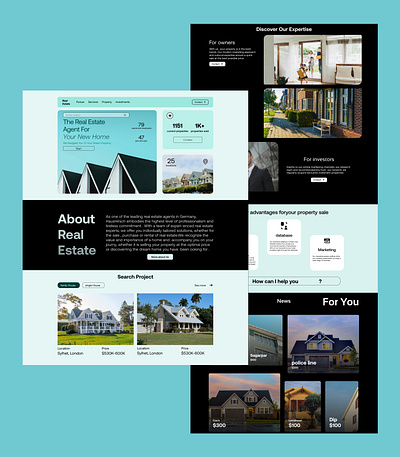 Real Estate Website Ui design real estate ui design real estate website ui real estate website ui ux design ui ui design ui website design ux website design