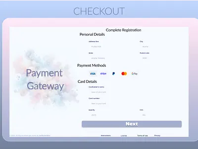 Checkout Form - Daily UI