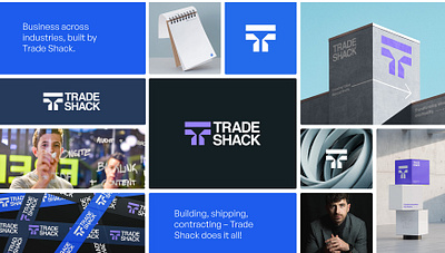 Trade Shack branding graphic design logo motion graphics ui