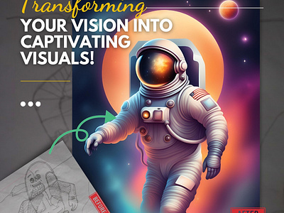 "Transforming your vision into captivating visuals!" art design photoshop postdesign socialmedia socialmediadesign socialmediapost