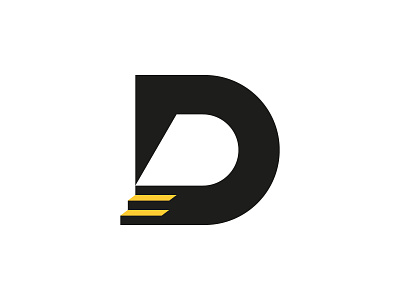 Letter DP Stairs Logo elevation letter d letter dp letter pd stairs